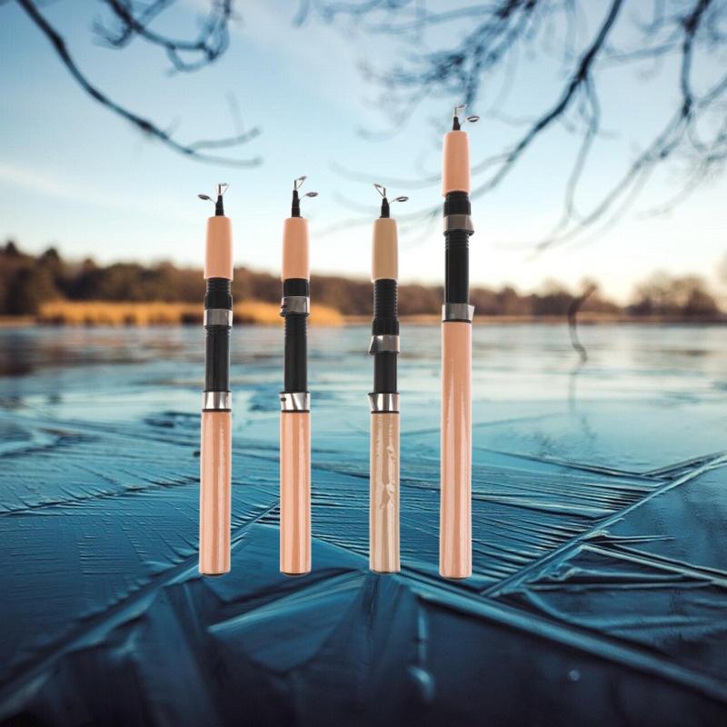 Fishing Rod Ice - Ultralichte winter ijsvis hengel, draagbare winter