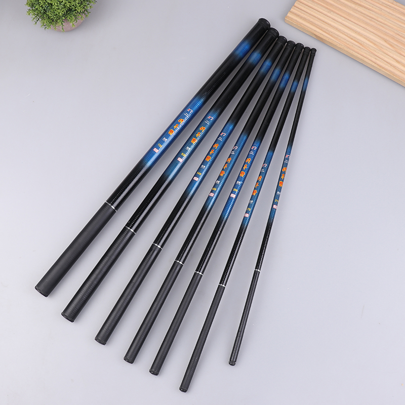 Fishing Rod Spinning - Telescopische Rots Hengel Glasvezel 2.1/2.7/3.6/4.5/5.4/6.3/7.2M Spinning