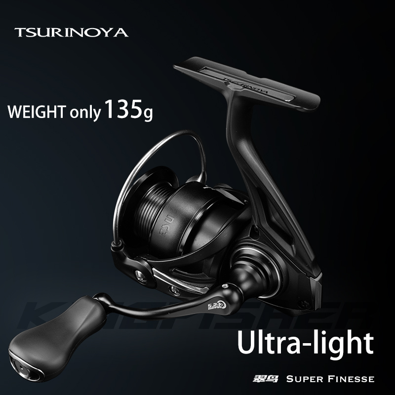 Kastking Reel Zephyr - TSURINOYA Ultra Light Carbon Spinning Visreel