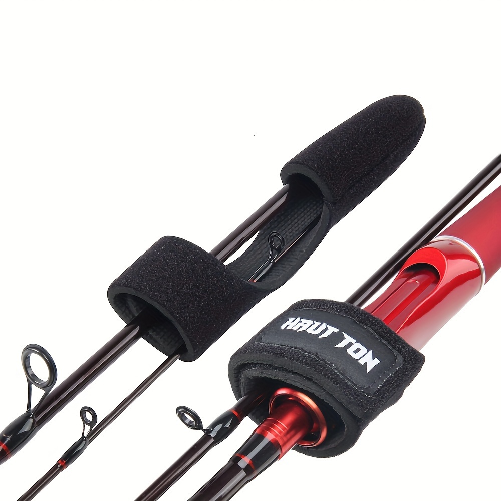 Fishing Rod Spinning - Haut Ton Hengel Wikkel Paalriemen, Haak