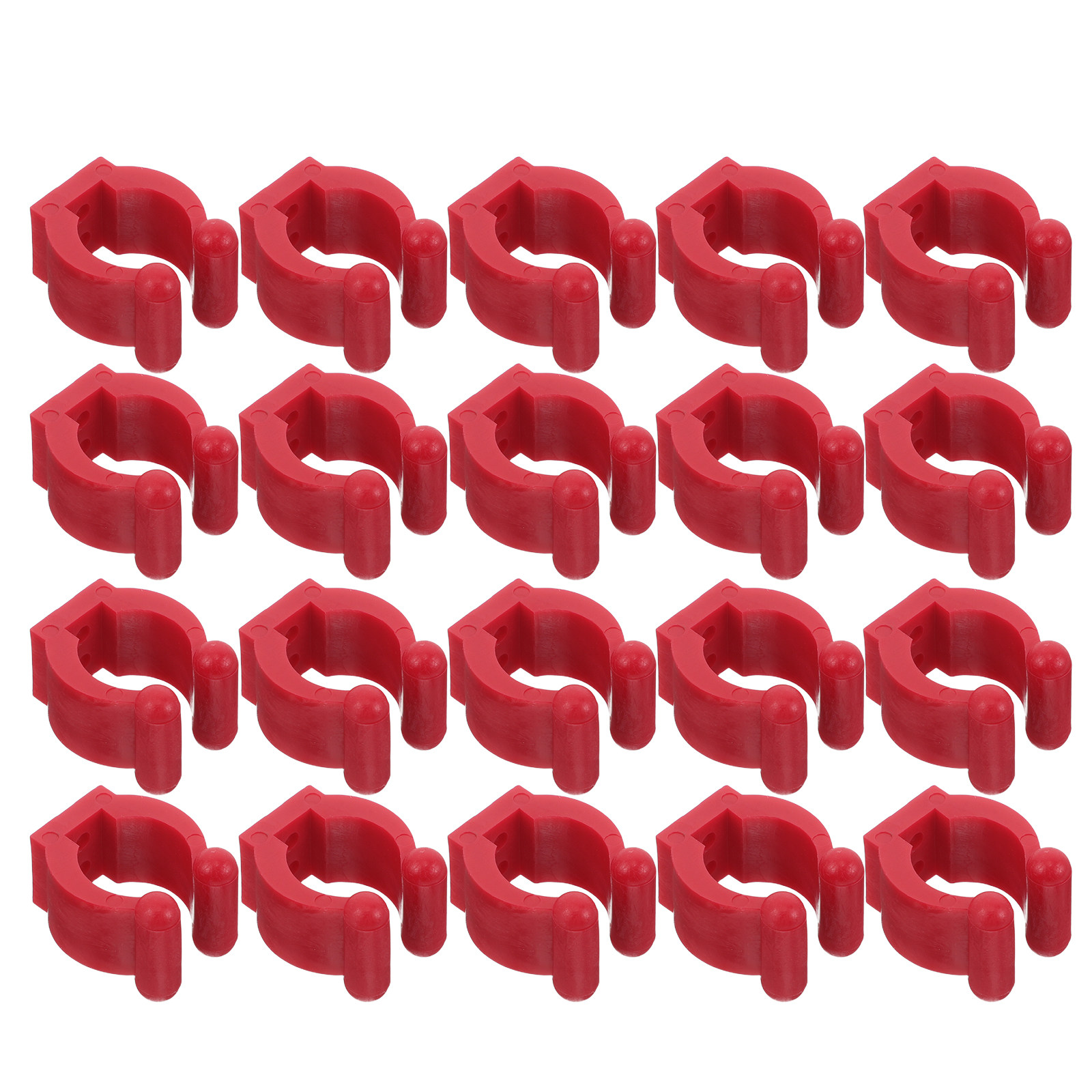 Fishing Rod Rack - 20 Stuks Hengelklemmen Biljartkeuhouder Rek Opslag