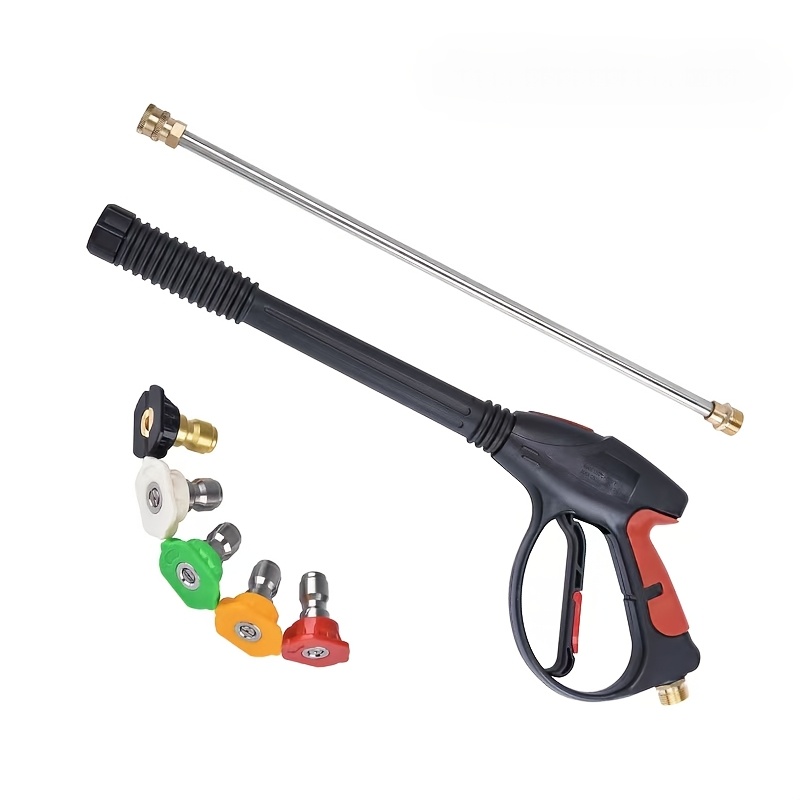 Fishing Rod Travel - Draagbaar hogedruk autowaspistool met verstelbare verlengde