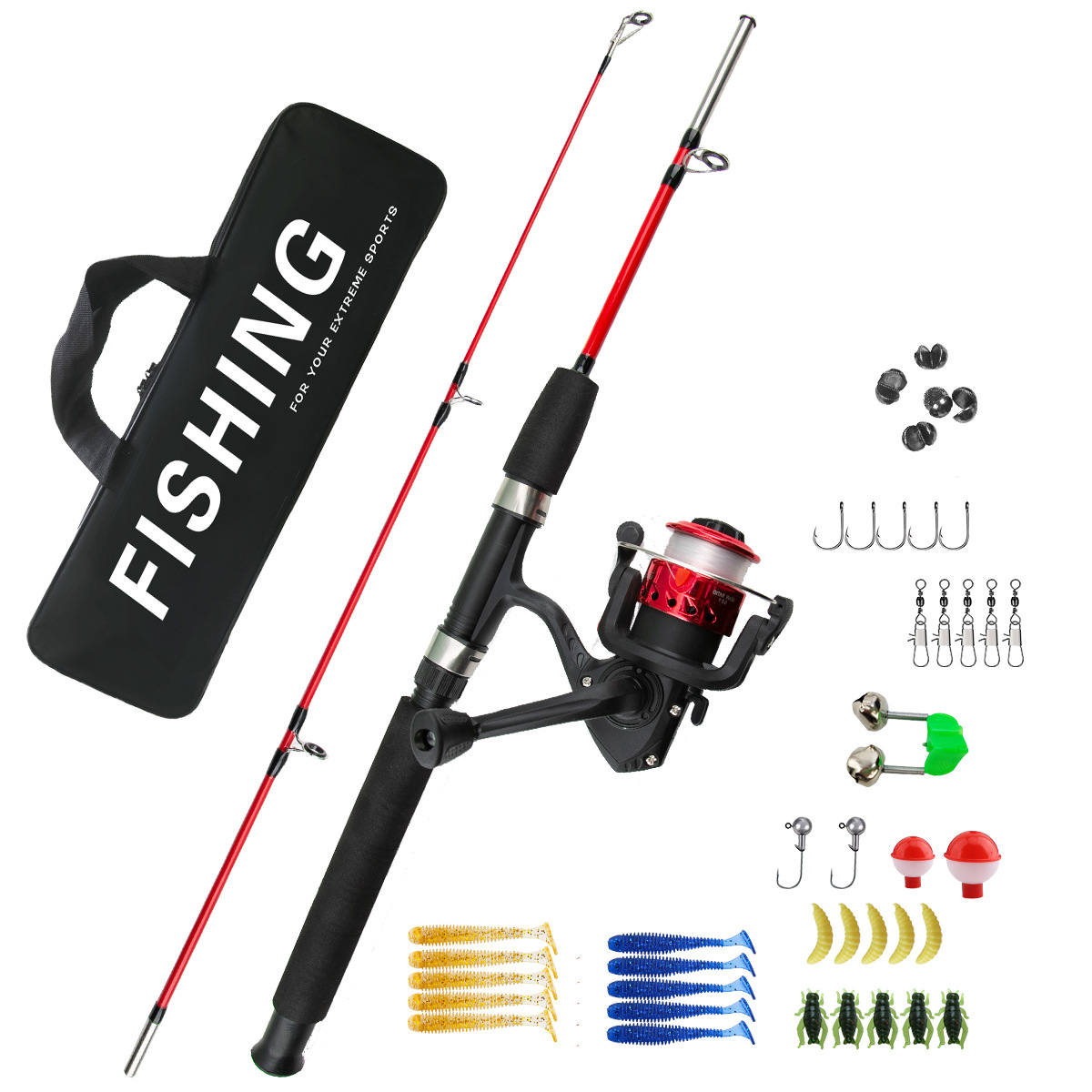 2-delige ijsvisset voor beginn - Fishing Rod Ice recensie en prijs