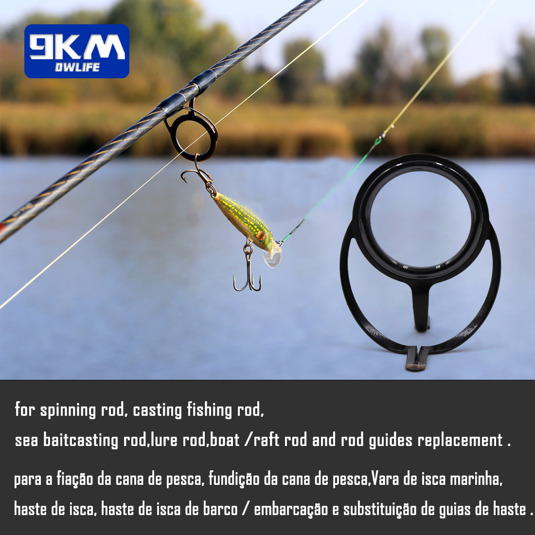 Reparatieset voor hengel Spinh - Fishing Rod Building Kit recensie en prijs