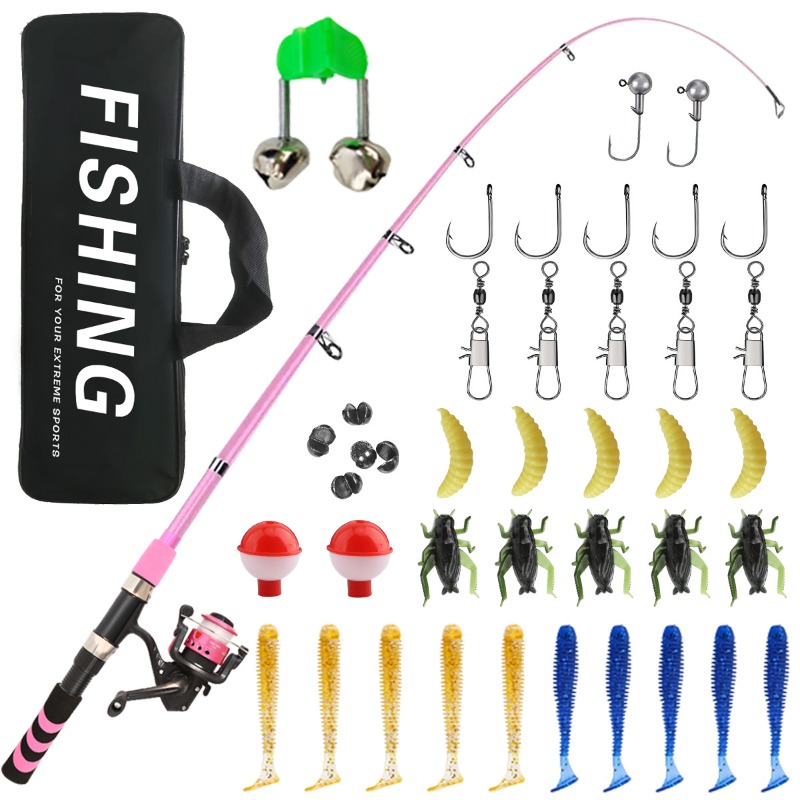 Kinderen Volwassen Beginner He - Fishing Rod Combo recensie en prijs
