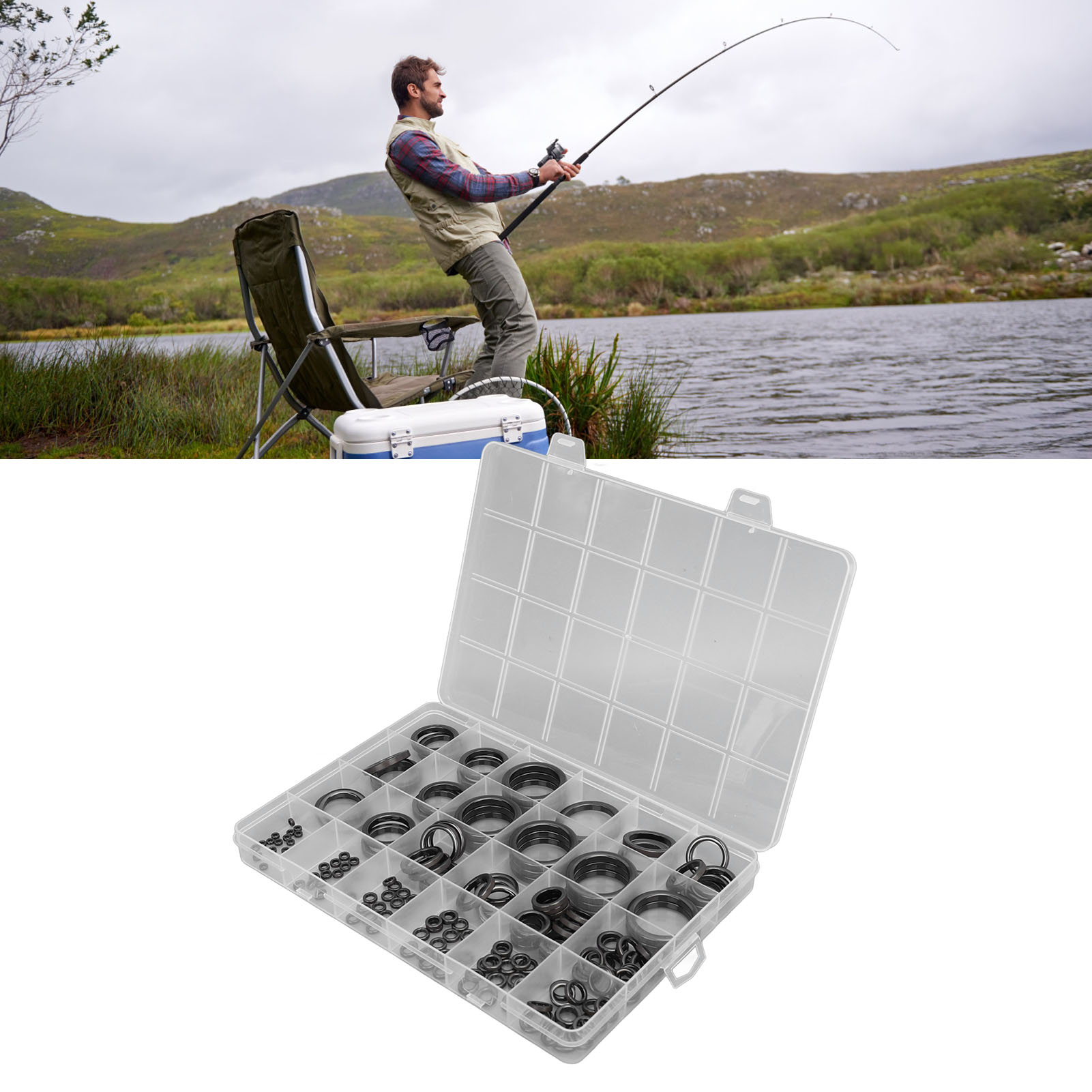 Reparatieset voor hengelgeleid - Fishing Rod Building Kit recensie en prijs