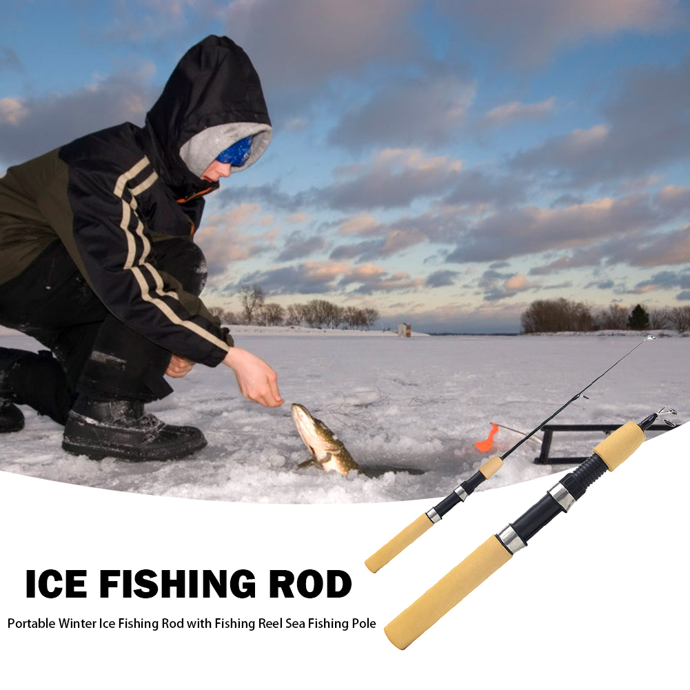 IJsvishengel Draagbare draaiba - Fishing Rod Ice recensie en prijs