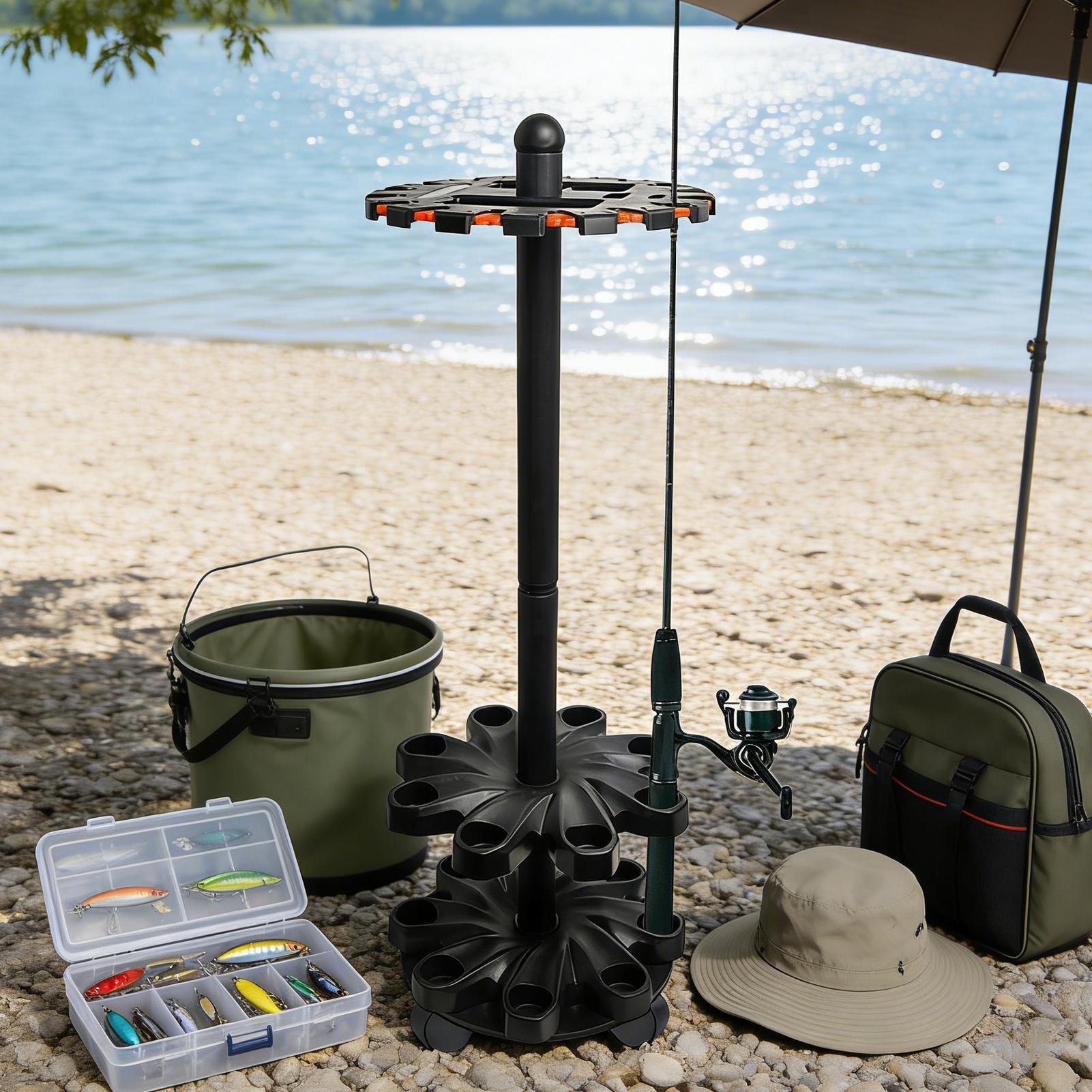 Hengelsteunen, hengelsteun, ve - Fishing Rod Travel recensie en prijs