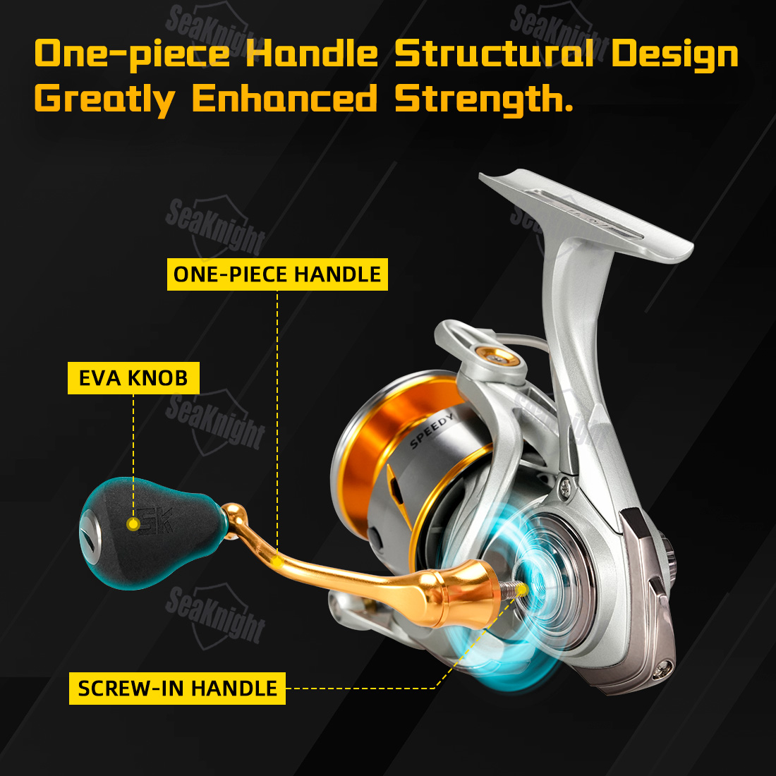SeaKnight Merk Speedy SAW Zout - Kastking Reel Zephyr recensie en prijs
