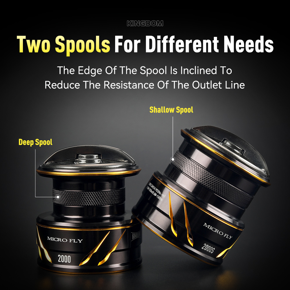 Kingdom Micro Fly Pro Vismolen - Kastking Reel Zephyr recensie en prijs
