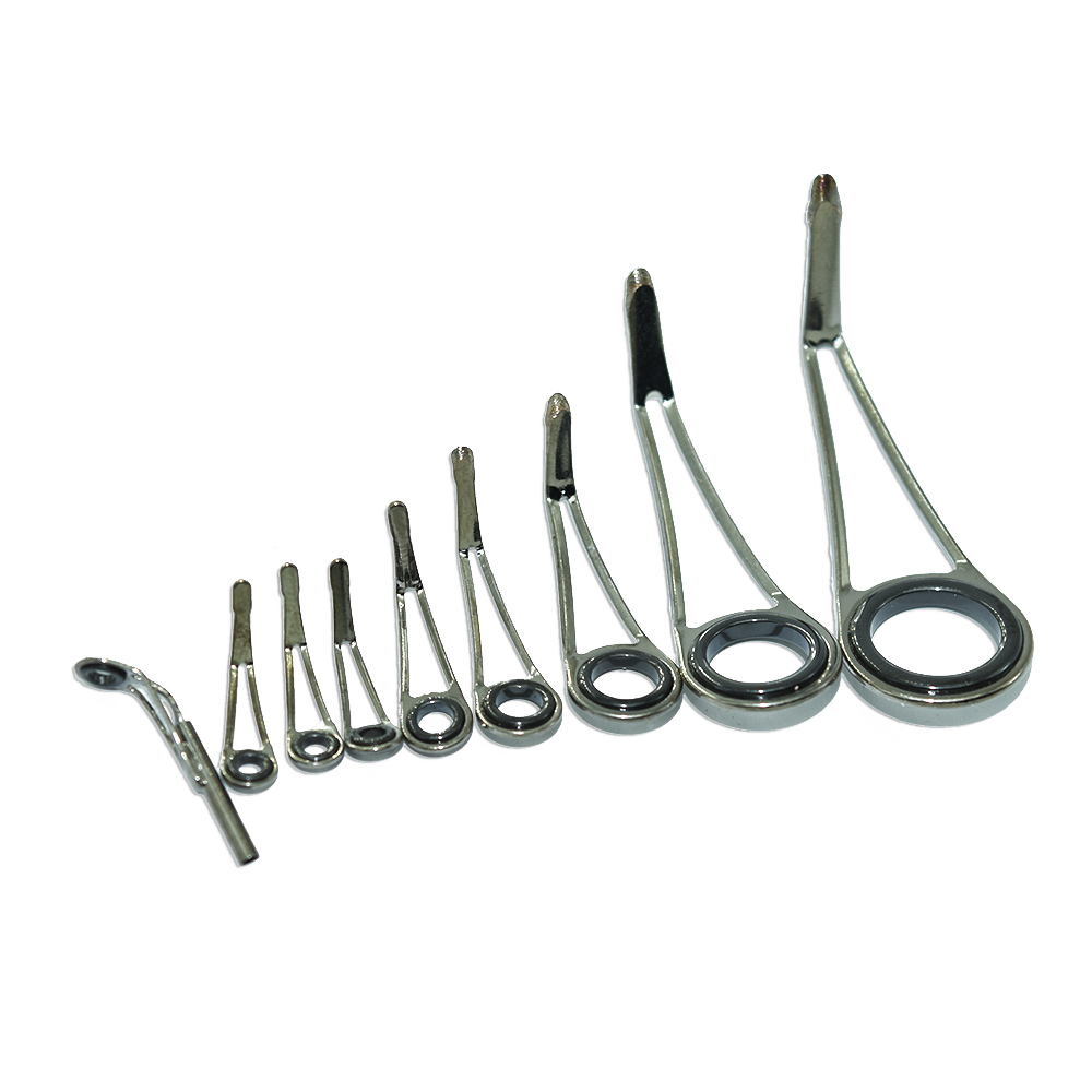 9 stks/Kit Rock Forel Hengel G - Fishing Rod Building Kit recensie en prijs